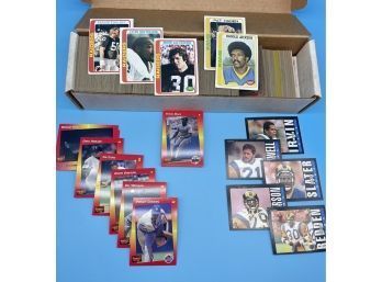 HUGE Collection Of Sports Cards Including Baseball And Football! 1985 To 1992.
