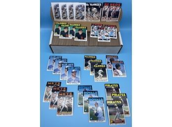 1986 Baseball Cards!! Large Assortment Of Cards Including Tom Gorman, Jim Clancy, Denny Martinez And More!