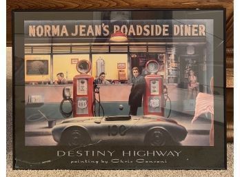 Classic Framed Poster, Destiny Highway By Chris Consani In 32 X 25 Frame