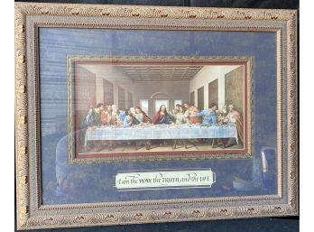 Beautiful Print Of The Last Supper (33x24)