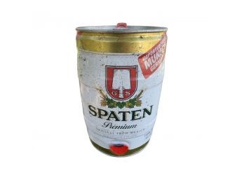 Vintage 1 Gallon SPATEN Premium Beer Can