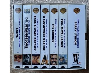 Stanley Kubrick Collection Of Classic VHS Movies