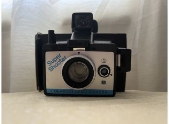 Vintage Polaroid Super Shooter Instant Land Camera, Includes Film And Instructions! Well Cared For