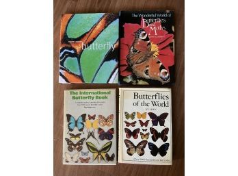 Collection Of Large Butterfly Coffee Table Books