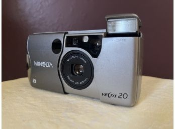 Minolta Vectis 20 IX-Date 35mm Film Point And Shoot Camera (untested)