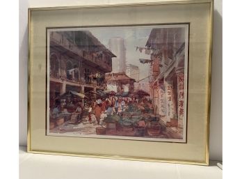 Asian Haymarket Painting By Feng 1983