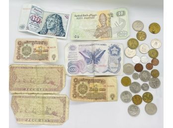 Foreign Currency Including Egypt, Romania, And Germany Among Others