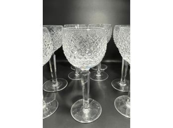 Collection Of Tall Crystal Stemware With Dazzling Detail (9)