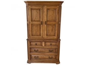 Wooden Armoire / Entertainment Unit