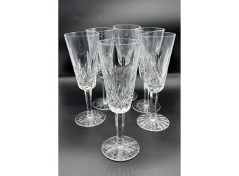 Waterford Crystal Stemware Collection Stamped (8) Wonderful Condition