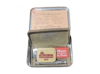 Vintage Pocket First Aid In Tin