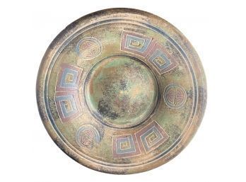 13.5 Inch Southwest Style Clay Bowl / Plate