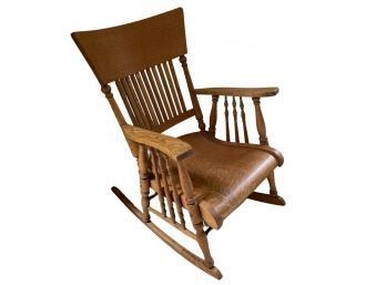 Classic Wooden Rocking Chair