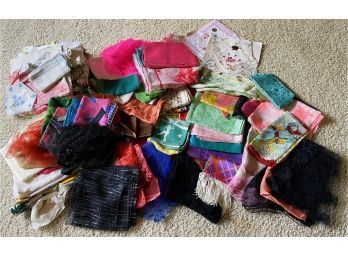 Large Collection Of Beautiful Scarves!