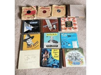 Collection Of Vintage Vinyl Records, Bing Crosby, Gene Autry, Frankie Carle, Gospel Music