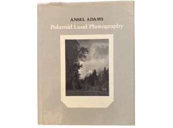 Ansel Adams Polaroid Land Photography Hardcover Book