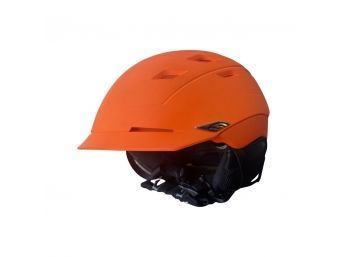 Smith Optics Variance Adult Ski Snowmobile Helmet, Matte Neon Orange, Medium