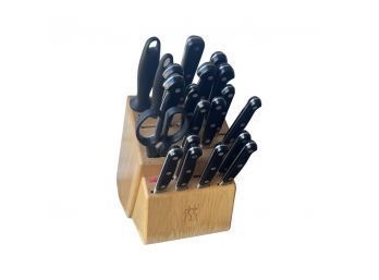 Zwilling J.A Henckels Germany Professional S Friodur Ice Hardened No Stain Knife Set
