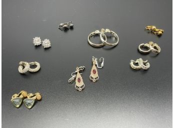 Lovely Assortment Of Earrings-mixed Metals!