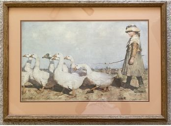 To Pastures New By James Guthrie, Reproduction, Framed