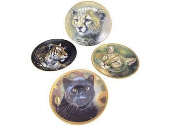 Various LENOX And Princeton Gallery Plates, Big Cats