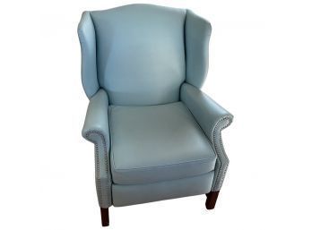Darling Blue Upholstered Lounge Chair