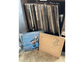 Classic Rock, Soul & Country Vinyl Record Collection, Billy Joel, Van Morrison, The Who, Well Used And Loved