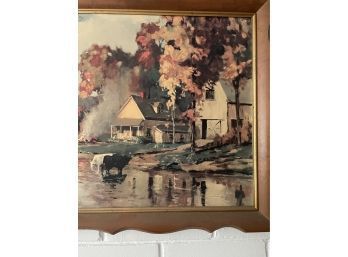 Beautiful Farmhouse Framed Print