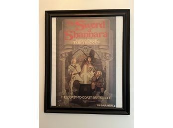 The Sword Of Shannara Vintage Poster  18 1/2 X 22 1/2