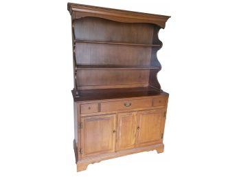 Heywood Wakefield Bookshelf With Drawer And Cabinets