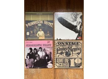 Led Zeppelin,the Doors, Jefferson Airplane, Loggins And Messina Vinyl Record Collection!