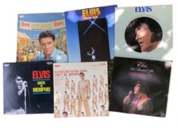 Awesome Elvis Vinyls! 6 Count