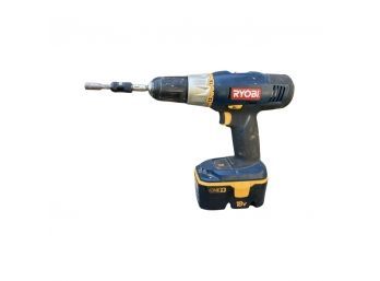 RYOBI Power Drill With Battery (charger Not Included)