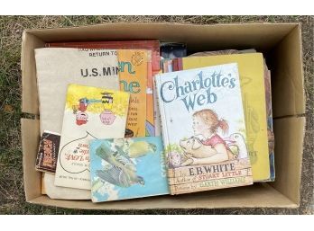 Box Of Vintage Childrens Books