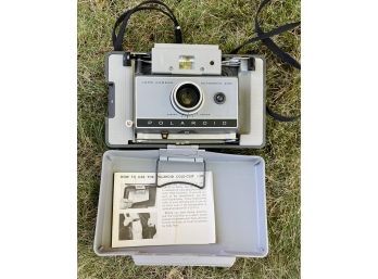 Polaroid Automatic 230 Land Camera, Film, With Case And Accessories