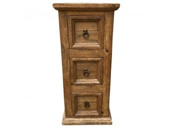 Rustic Entryway Drawer Unit With 3 Drawers Made In Mexico