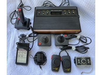 Atari 2600 Heavy Sixer Console And Accessories!