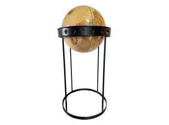 Beautiful World Globe With Eclipse Floor Globe Metal Stand Base