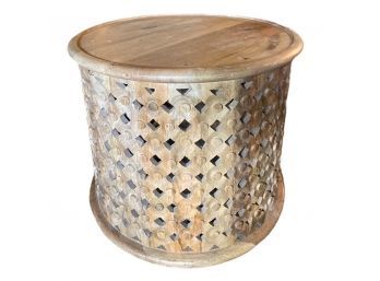 Boho Cylindrical Coffee / Side Table