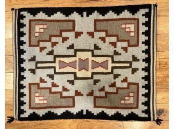 Woven Southwestern Style Floor Mat (33 1/2 X 26)