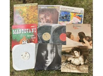 Collection Of Vinyls Including Cher, Madonna And More!