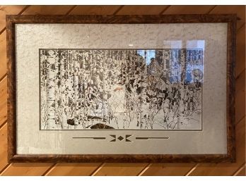 Bev Doolittle Woodland Encounter, Print, Professionally Framed