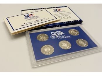 2004 United States Mint 50 State Quarters Proof Set