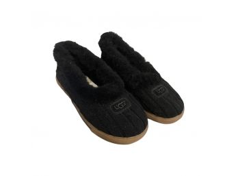 Black Ugg Slipper Shoes Size 8