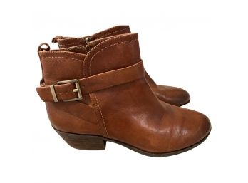 Vince Camuto Brown Leather Booties Size 8.5 / 39