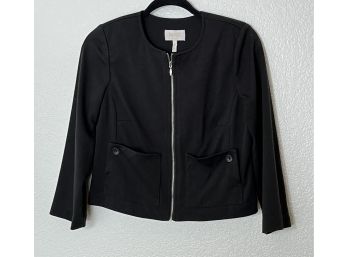 Short Casual Black Jacket, Laundry By Shelli Segal. Size 6