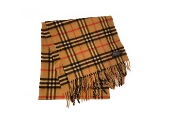 Burberrys Of London 60 Cashmere 40 Lambswool Scarf