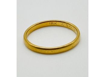 18 K Gold Ring, Weighs 1.82 G