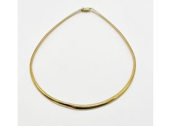 14 K Gold Choker, Made In Italy, 18.05 G