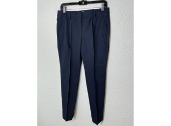 Brunello Cucinelli Navy Blue Slacks, Womens Size 6 (33 Inches Long)